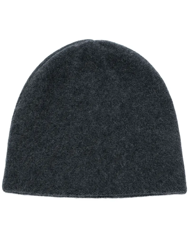 N.Peal Beanie aus Bio-Kaschmir - Grau Grau