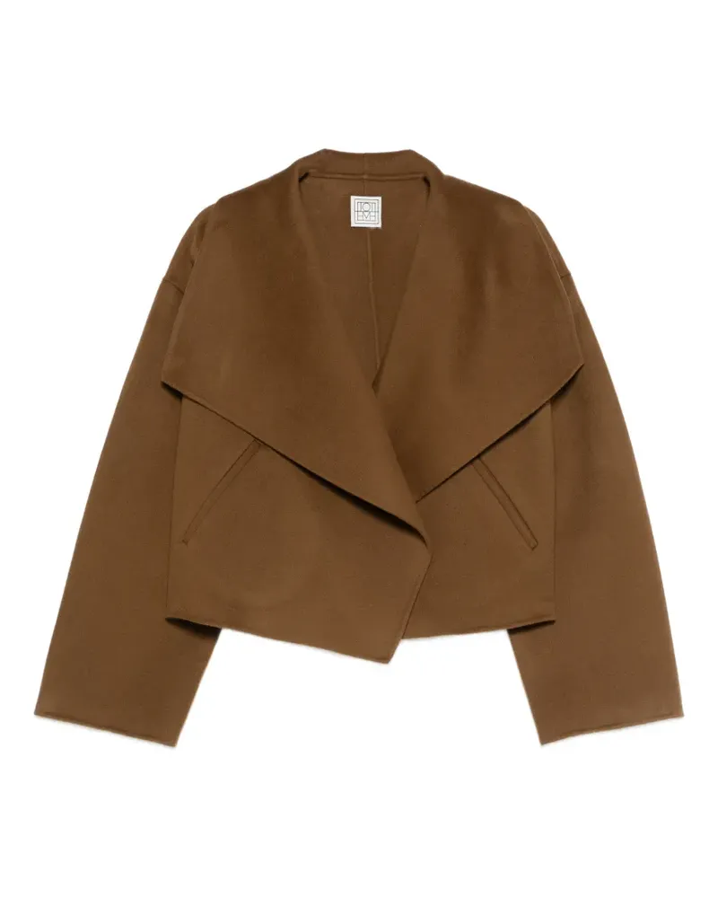 Totême Charakteristische Doublé Jacke - Braun Braun