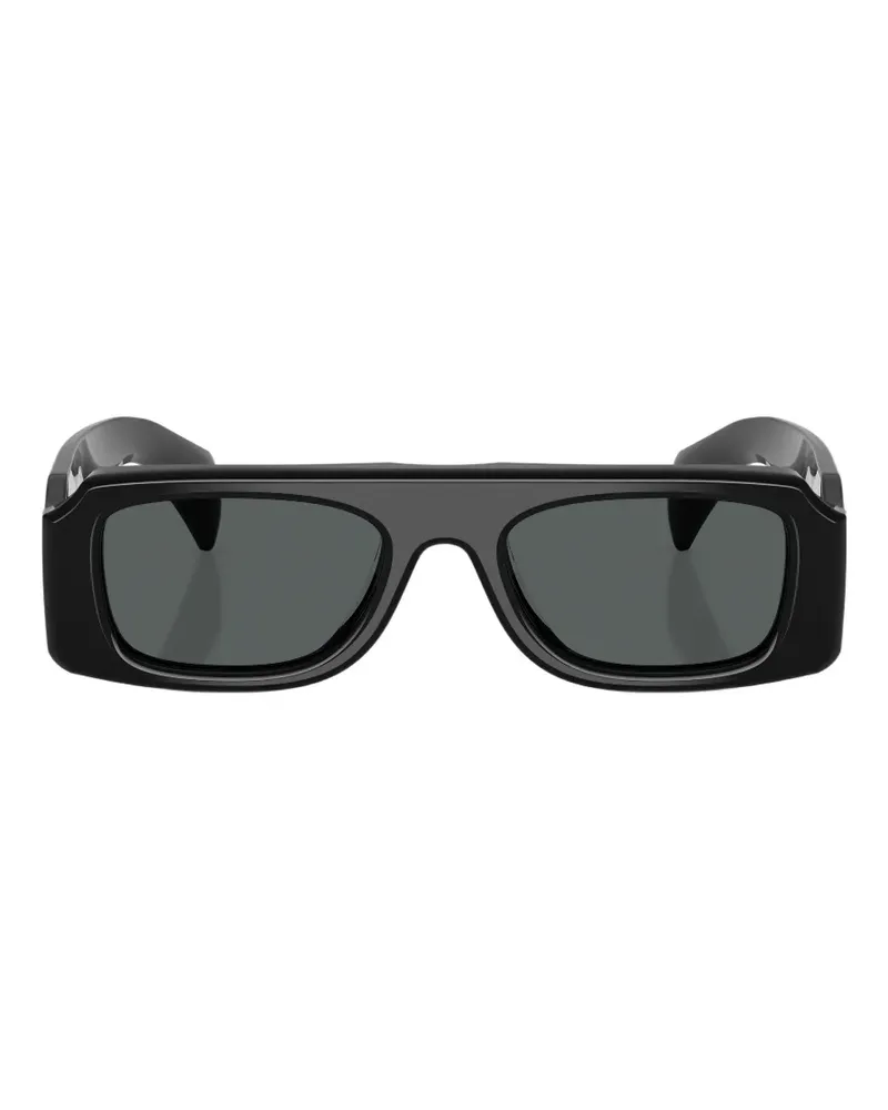 Oliver Peoples Eckige Edition 4 Sonnenbrille - Schwarz Schwarz