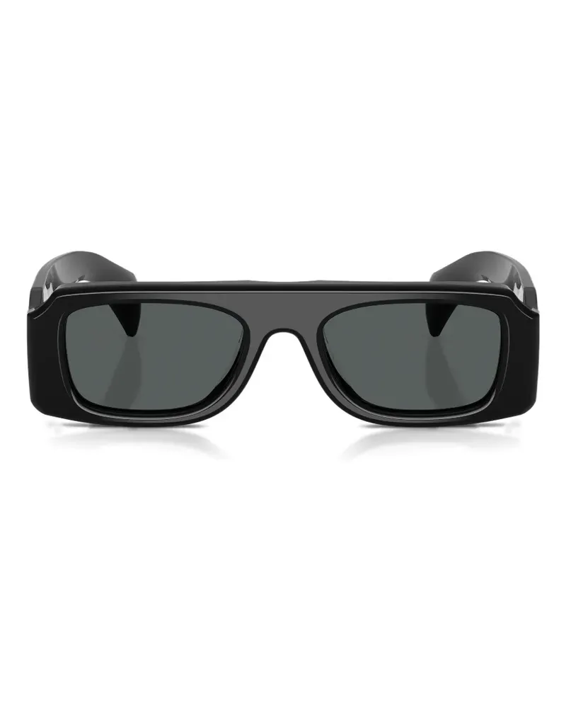 Oliver Peoples Eckige Edition 4 Sonnenbrille - Schwarz Schwarz