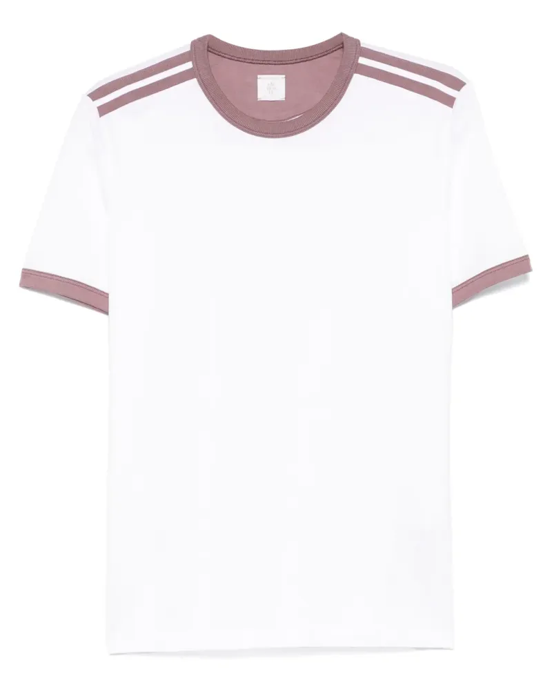 Eleventy Klassisches T-Shirt - Weiß Weiß