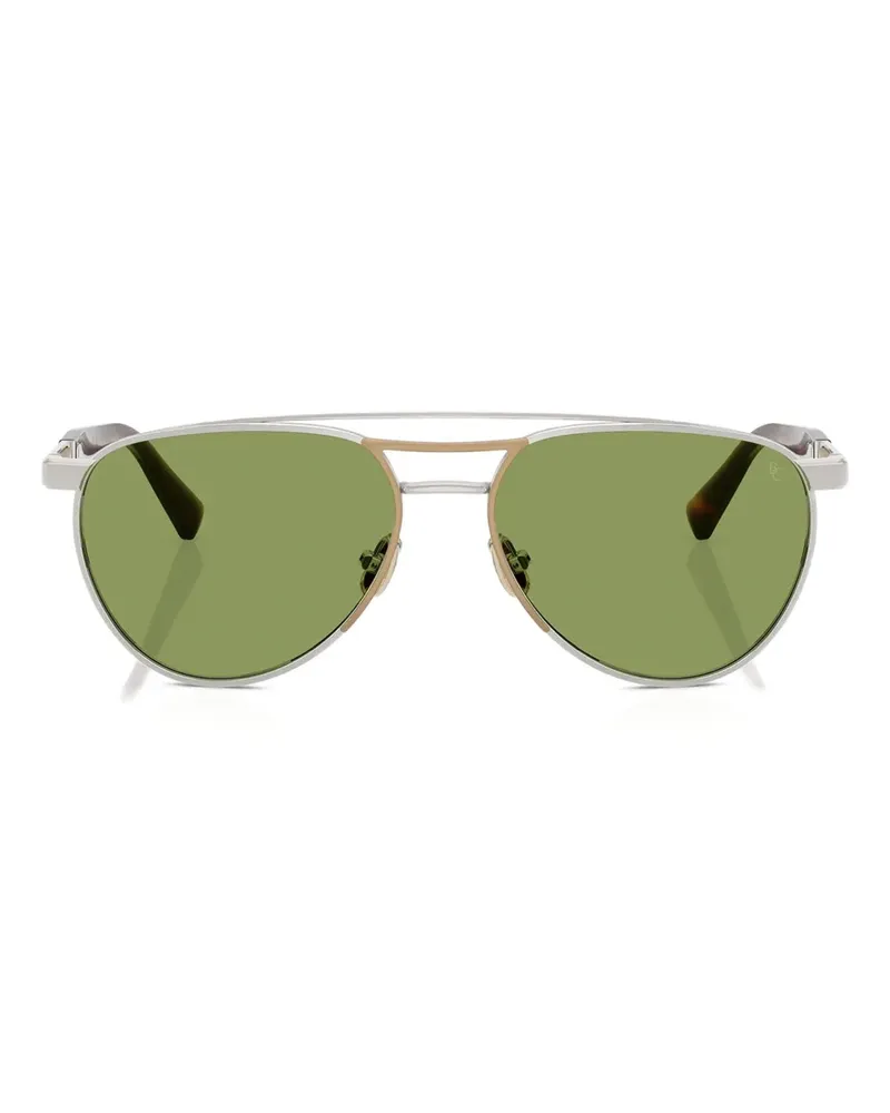 Brunello Cucinelli Sonnenbrille aus Titan - Grau Grau