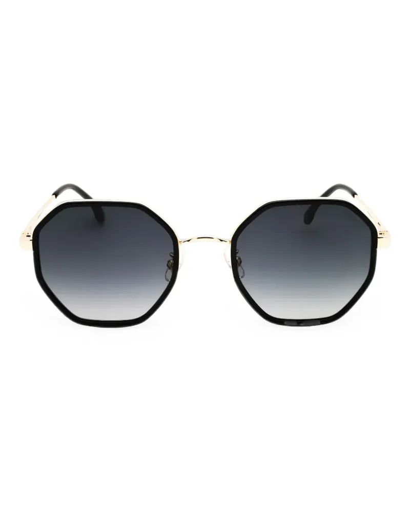Carrera Sonnenbrille mit geometrischem Gestell - Gold Gold