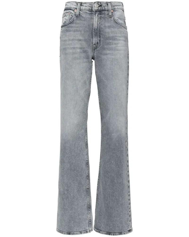 Mother The Bookie Heel Jeans - Grau Grau