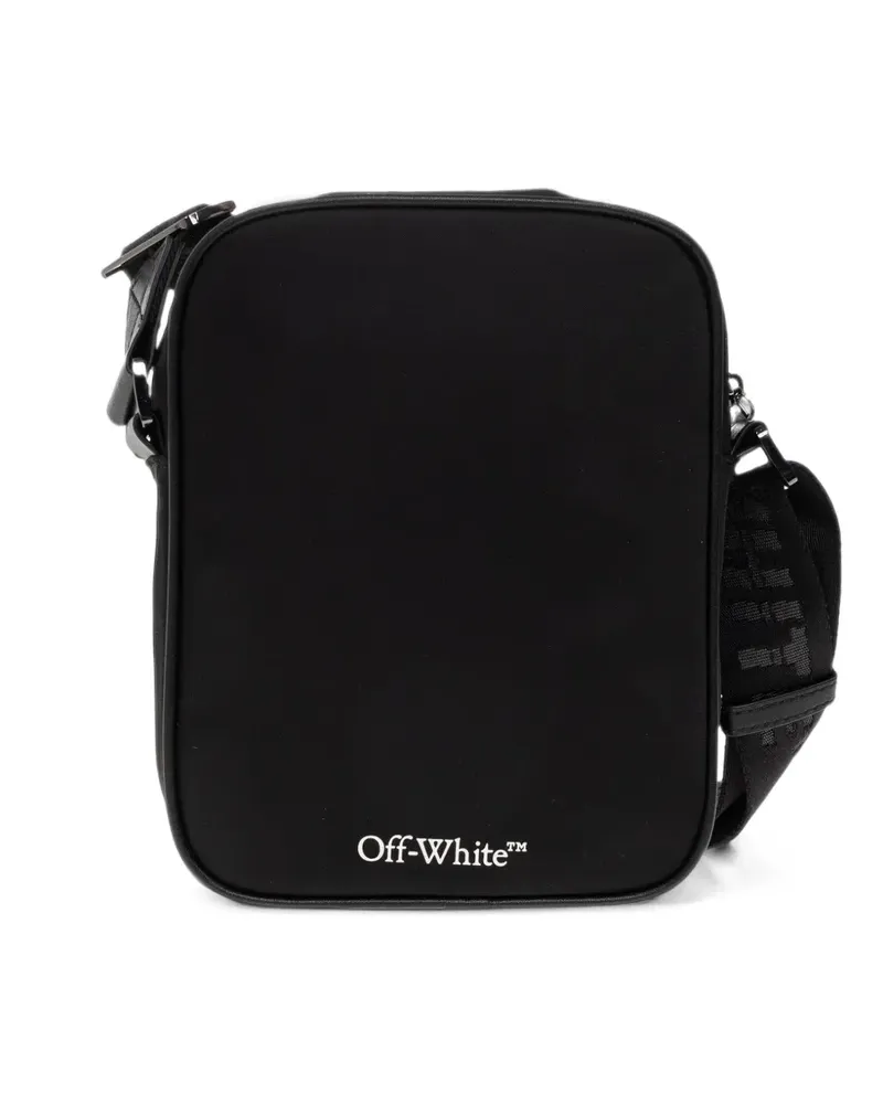 OFF-WHITE Heritage Vertical Kuriertasche - Schwarz Schwarz