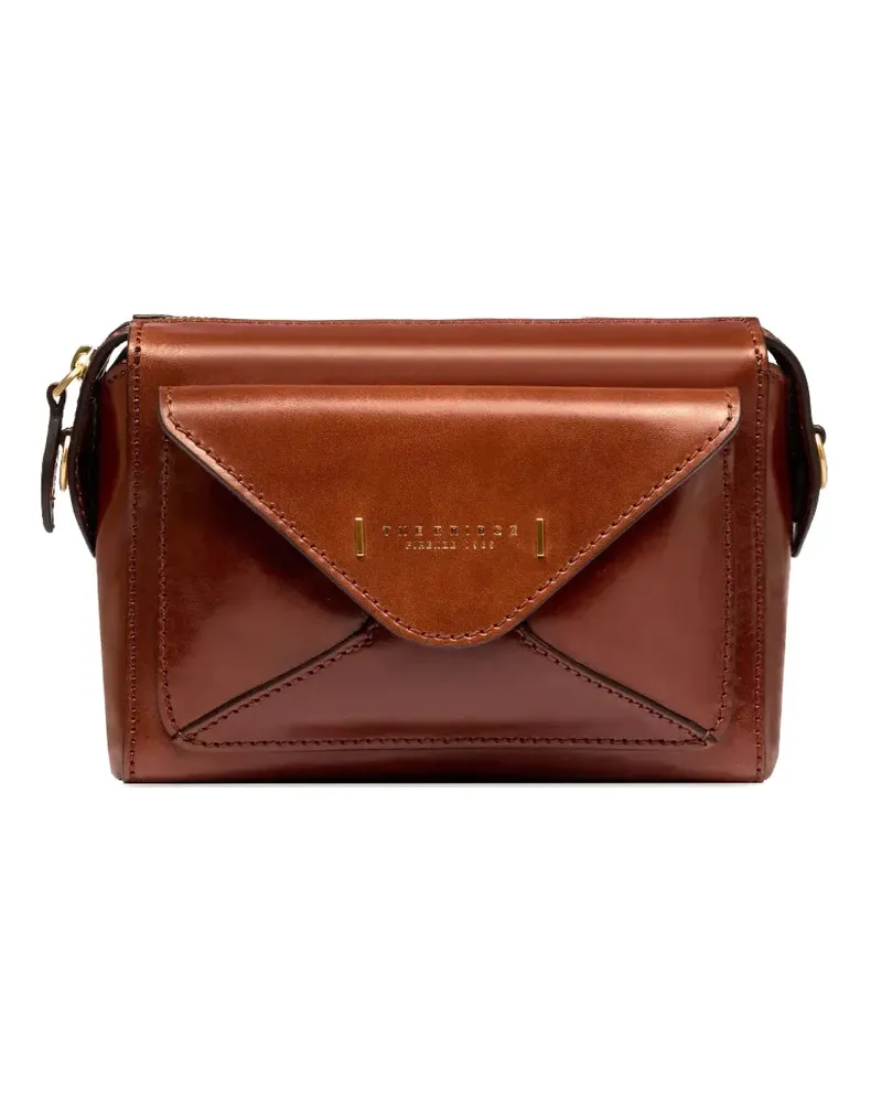 The Bridge leather shoulder bag - Braun Braun