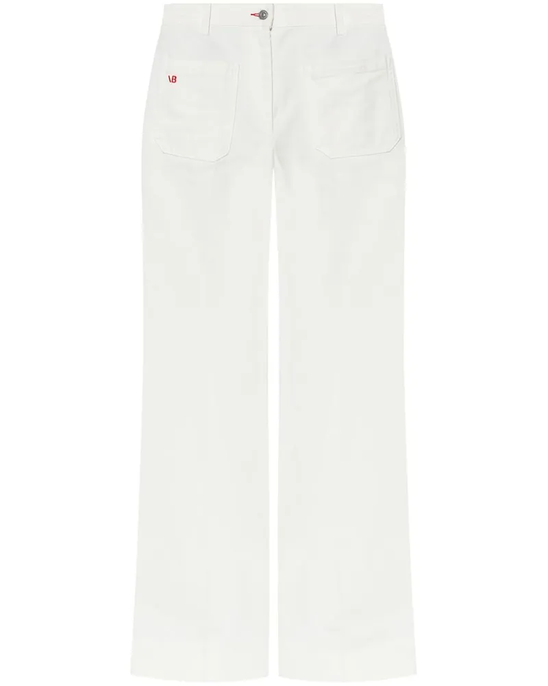 Victoria Beckham Alina Jeans - Weiß Weiß