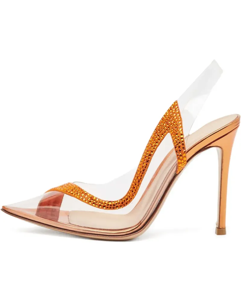 Gianvito Rossi Pre-owned Hortensia Pumps 105mm - Orange Orange