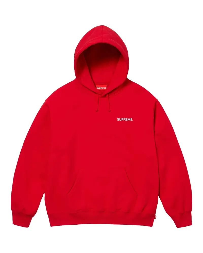 Supreme Being Immortal logo-print hoodie - Rot Rot