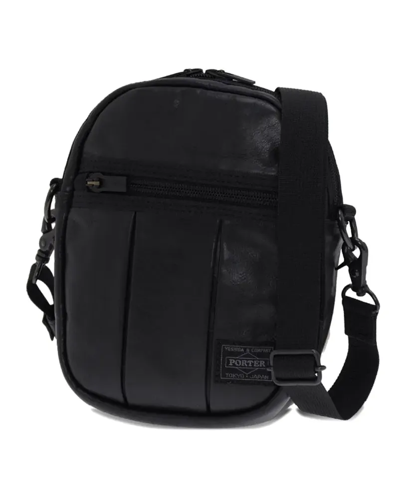 PORTER-YOSHIDA & CO Schultertasche mit Einsätzen - Schwarz Schwarz