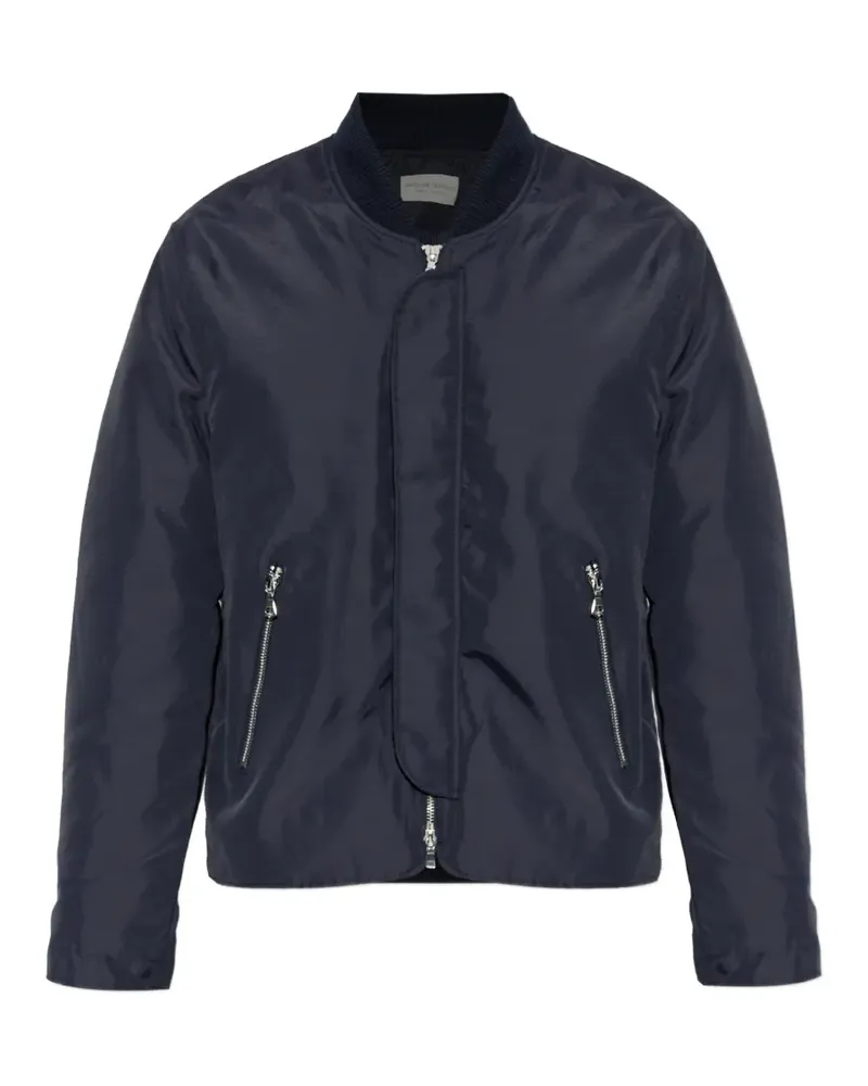 Officine Generale zip-fastening bomber jacket - Blau Blau