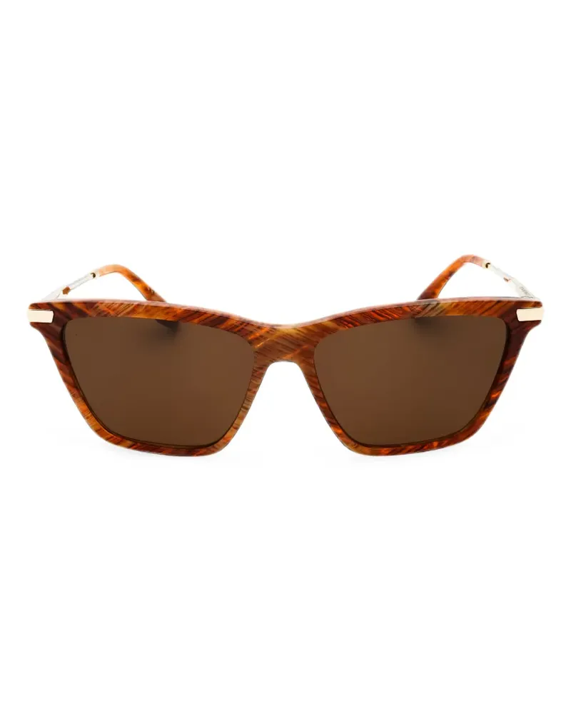 Victoria Beckham Cat-Eye-Sonnenbrille in Schildpattoptik - Braun Braun