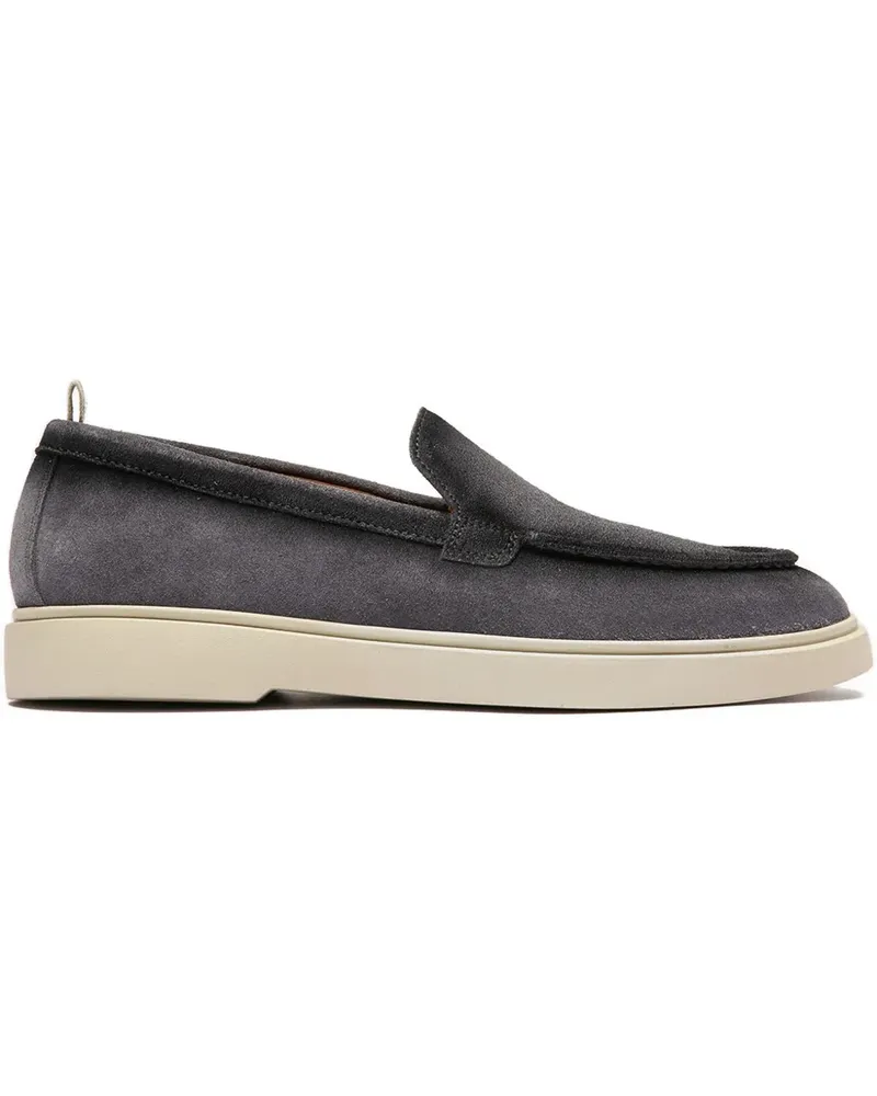 Officine Creative Italia Bones 101 Loafer aus Wildleder - Blau Blau