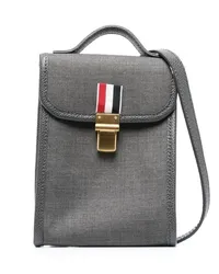 Thom Browne Handytasche mit Schulterriemen Grau