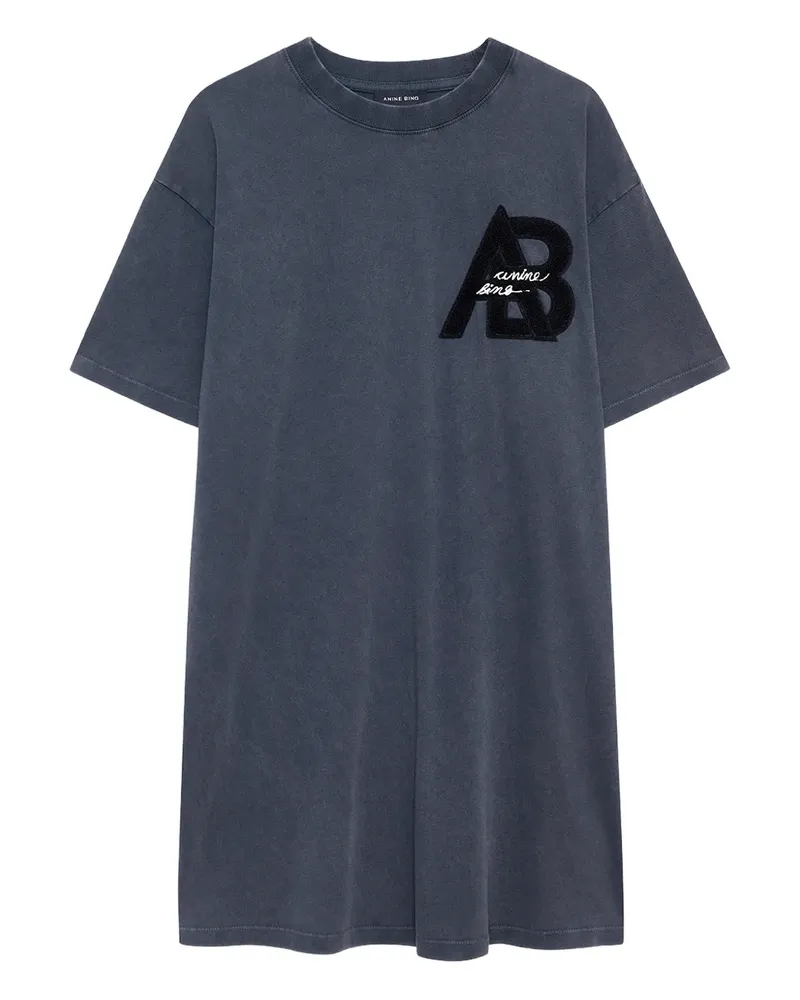 Anine Bing Beth Minikleid - Schwarz Schwarz