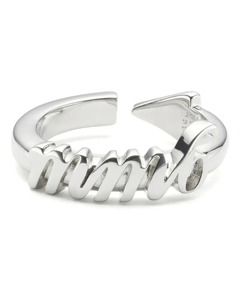 Maison Margiela Enjoy Ring - Silber Silber