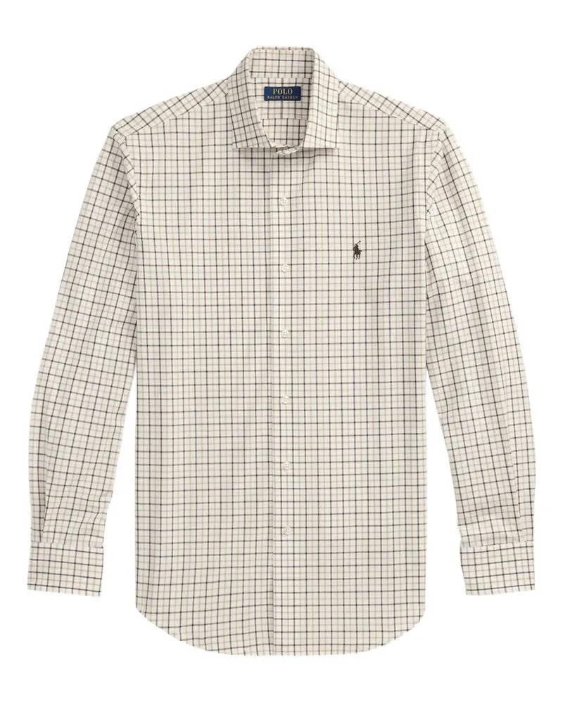 Ralph Lauren Kariertes Hemd - Weiß Weiß