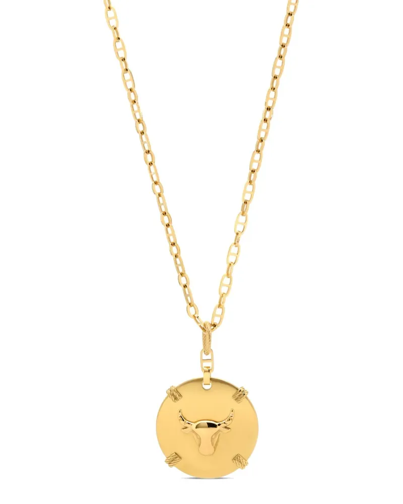 CHARRIOL Halskette mit Stier-Anhänger - Gold Gold