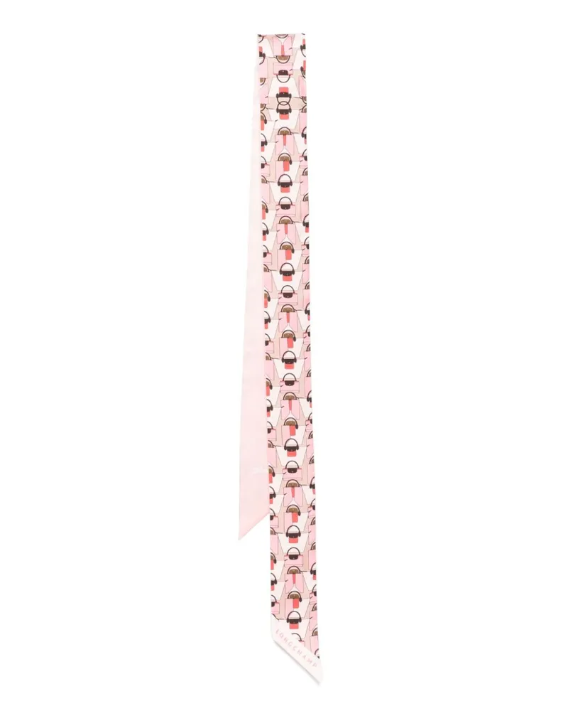 Longchamp Origami Le Pliage Stirnband - Rosa Rosa