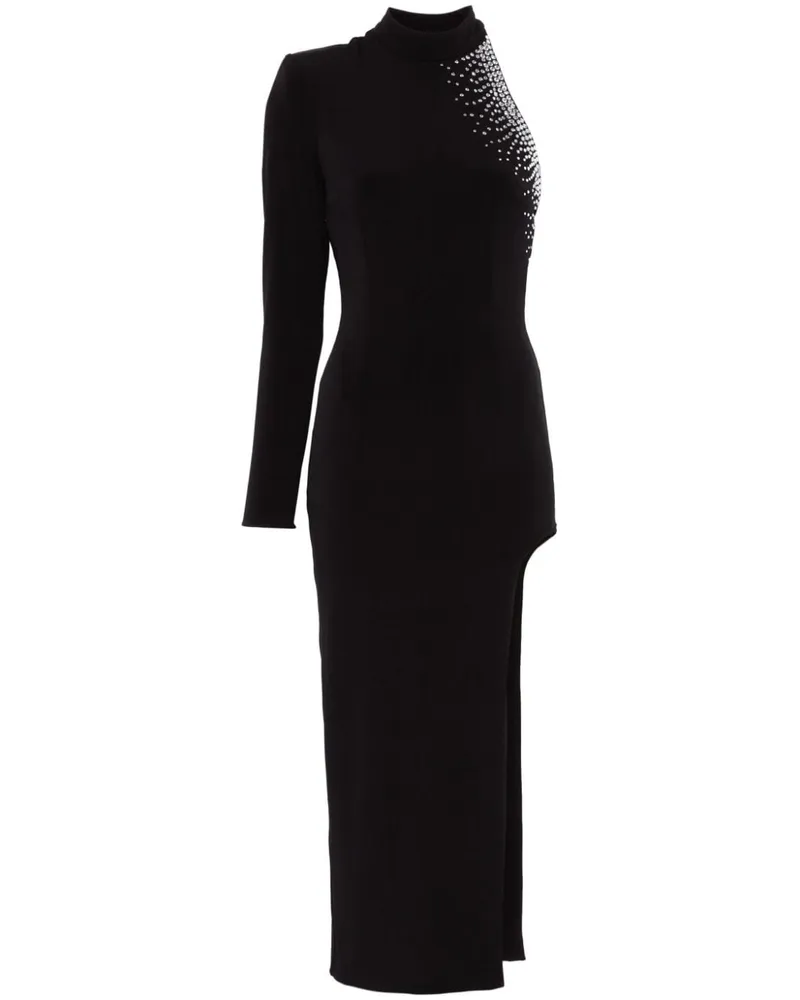 NISSA Asymmetrisches Maxikleid - Schwarz Schwarz