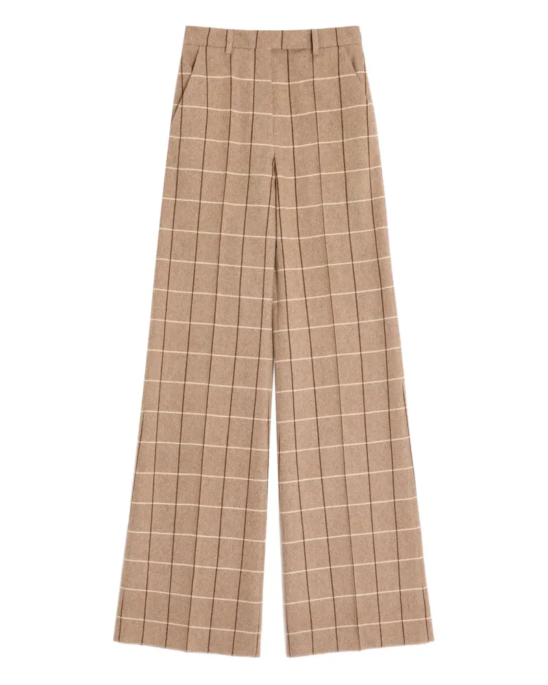 Valentino Garavani Hose mit Windowpane-Karo - Nude Nude