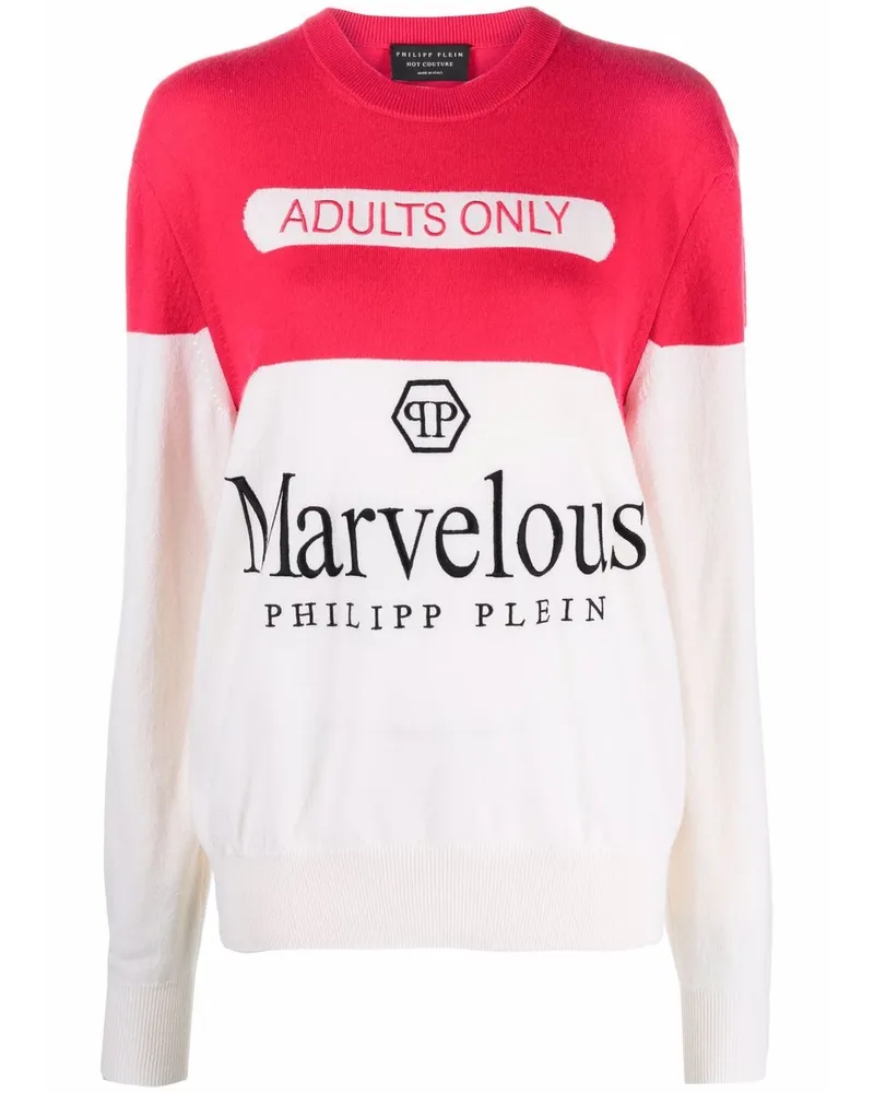Philipp Plein Marvellous Kaschmirpullover - Rot Rot