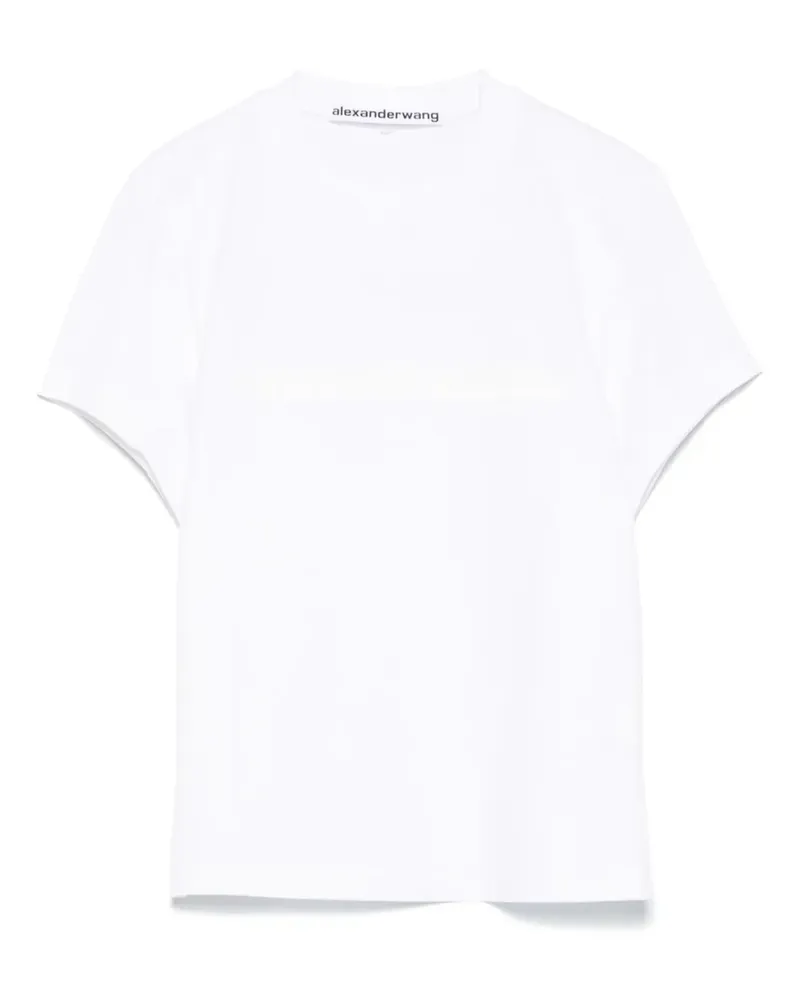 Alexander Wang Klassisches T-Shirt - Weiß Weiß