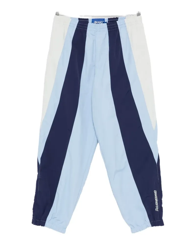 AWAKE NY logo-detail trousers - Blau Blau