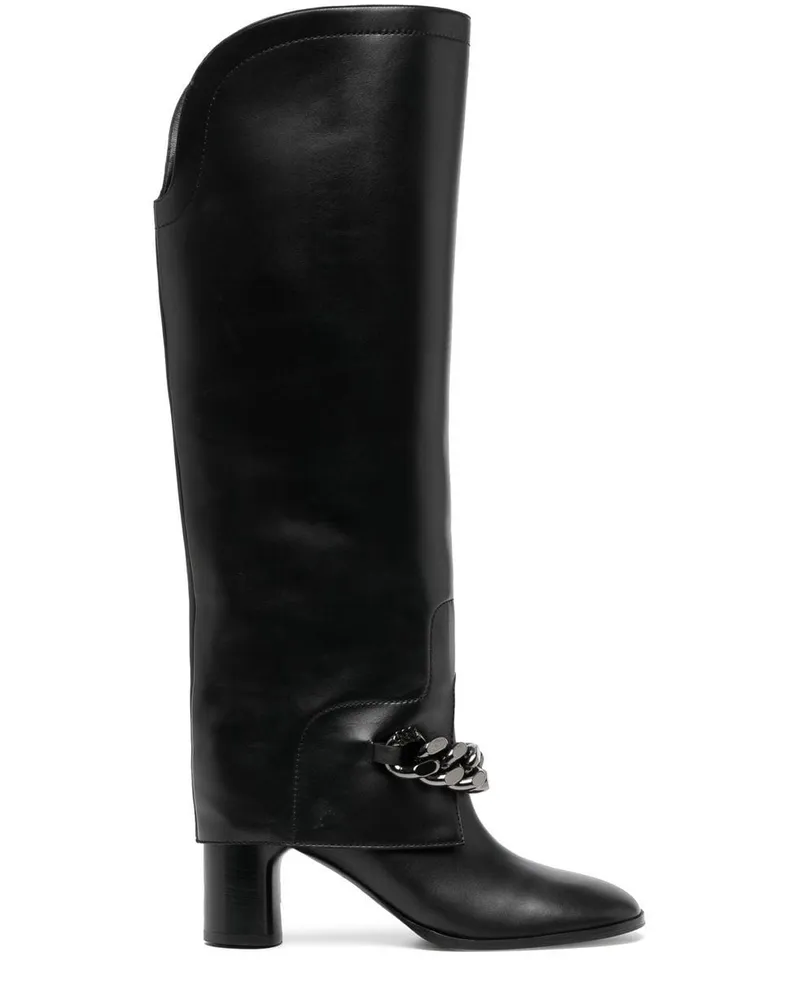 Casadei Varenne Stiefel 100mm - Schwarz Schwarz