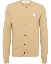 Comme des Garçons Klassischer Cardigan Nude