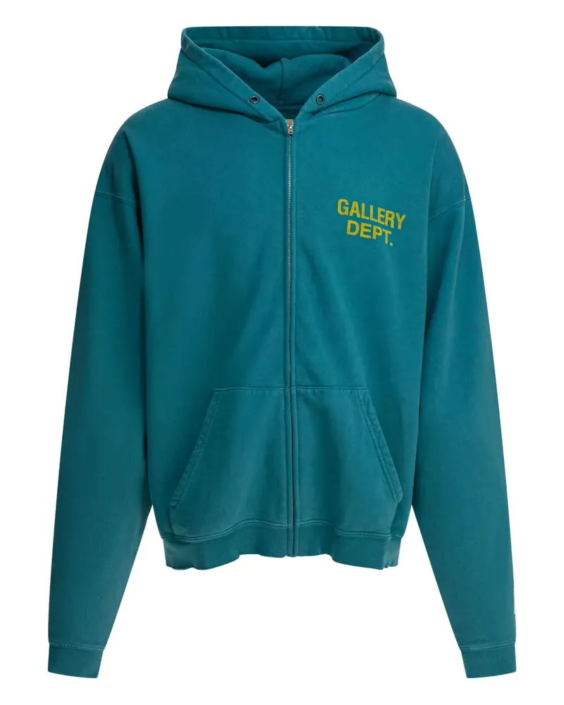GALLERY DEPT. zip hoodie - Blau Blau