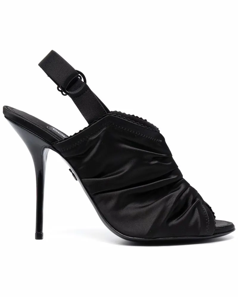 Dolce & Gabbana Stiletto-Sandalen - Schwarz Schwarz