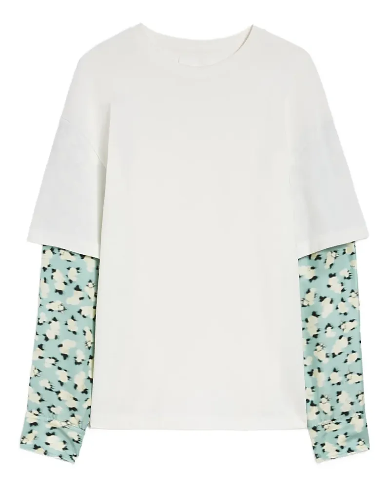 Jil Sander T-Shirt mit Rundhalsausschnitt - Weiß Weiß
