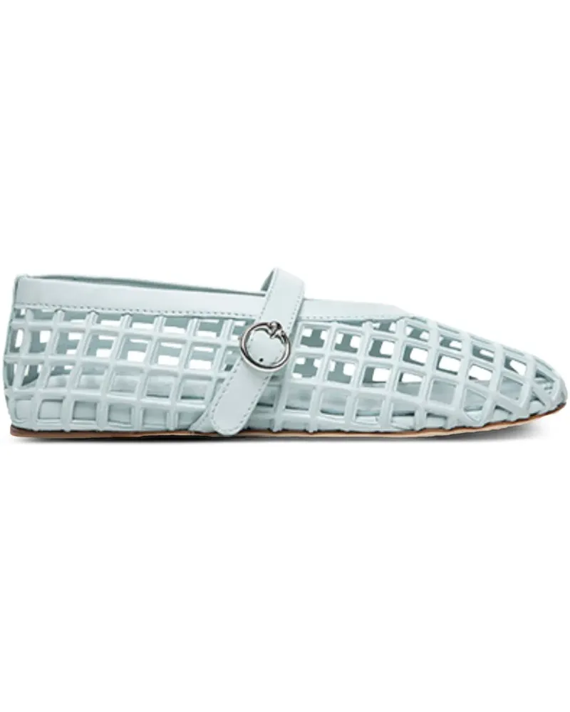 3JUIN Ballerinas mit Schnalle - Blau Blau