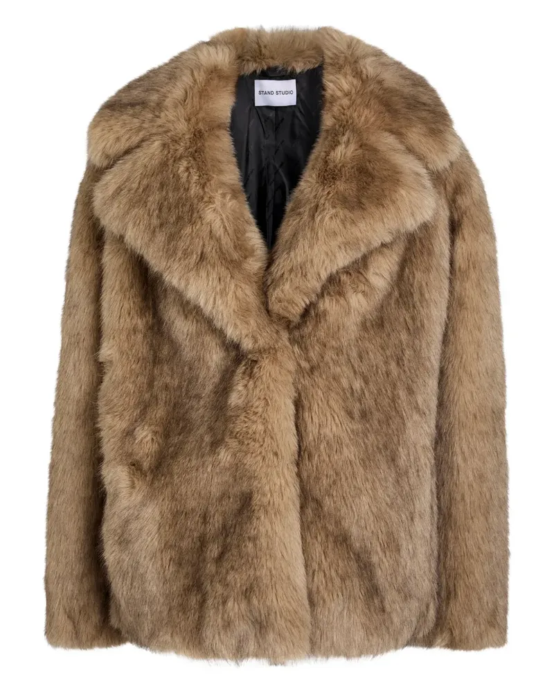 STAND Valentina short jacket - Braun Braun