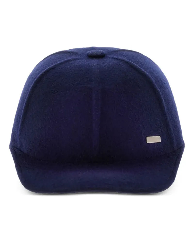 Herno Baseballkappe aus Wollfilz - Blau Blau