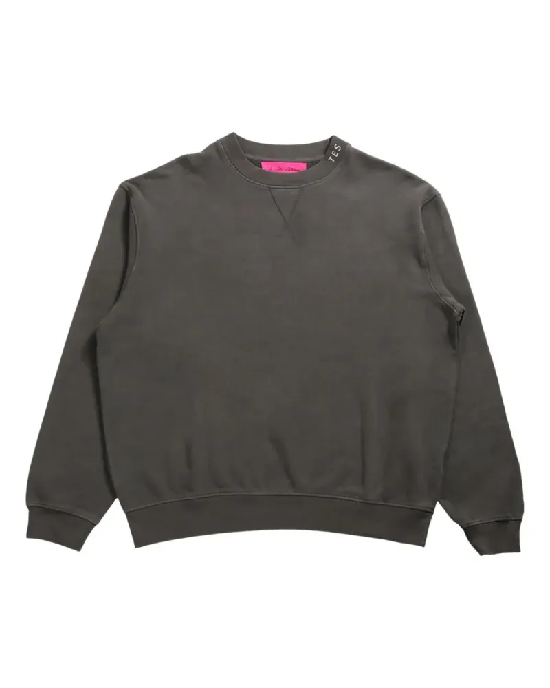 The Elder Statesman cotton-cashmere sweater - Grau Grau