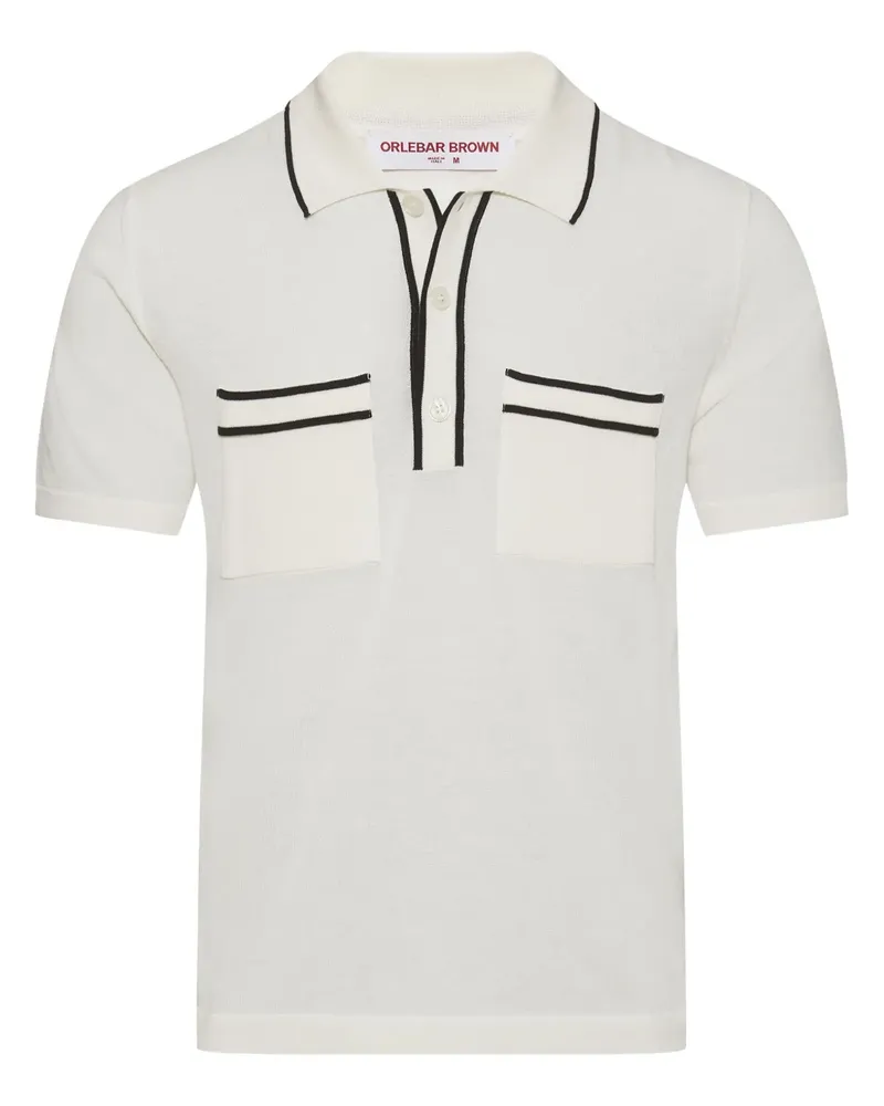 Orlebar Brown Keeling Poloshirt - Weiß Weiß