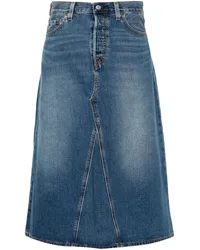 Levi's Decon A-Linien-Rock mit hohem Bund Blau