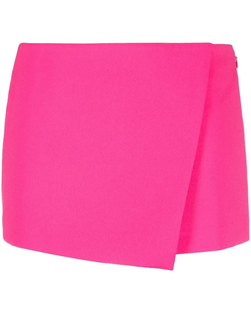 ANDAMANE Minirock in Wickeloptik - Rosa Rosa