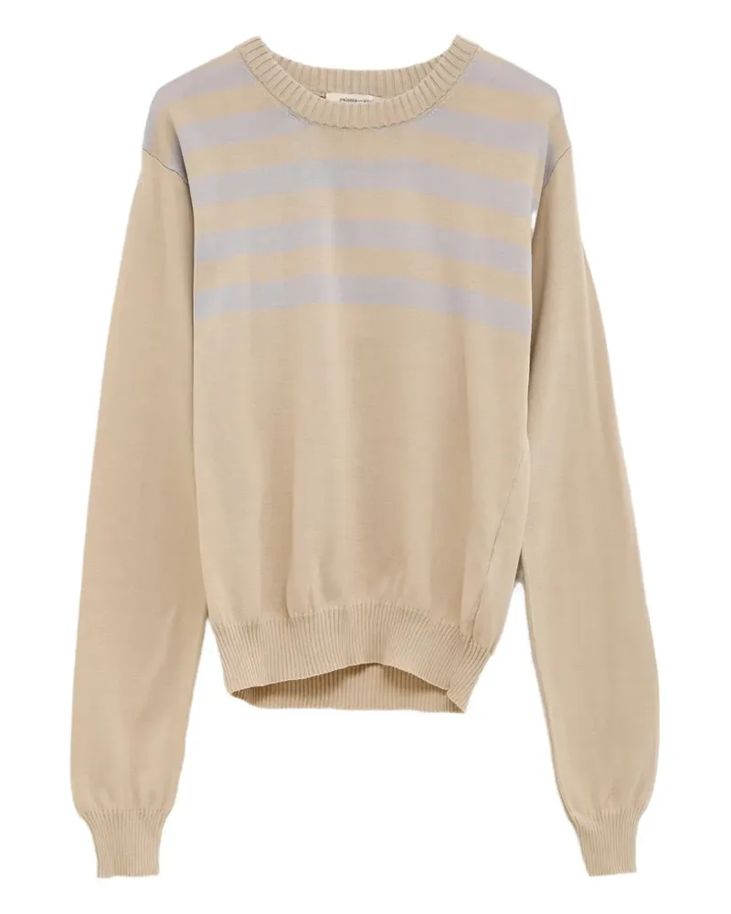 Paloma Wool Gestreifter Salim Pullover - Nude Nude