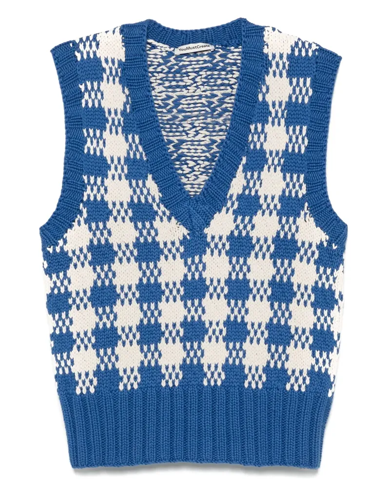 YMC Heidi Weste - Blau Blau