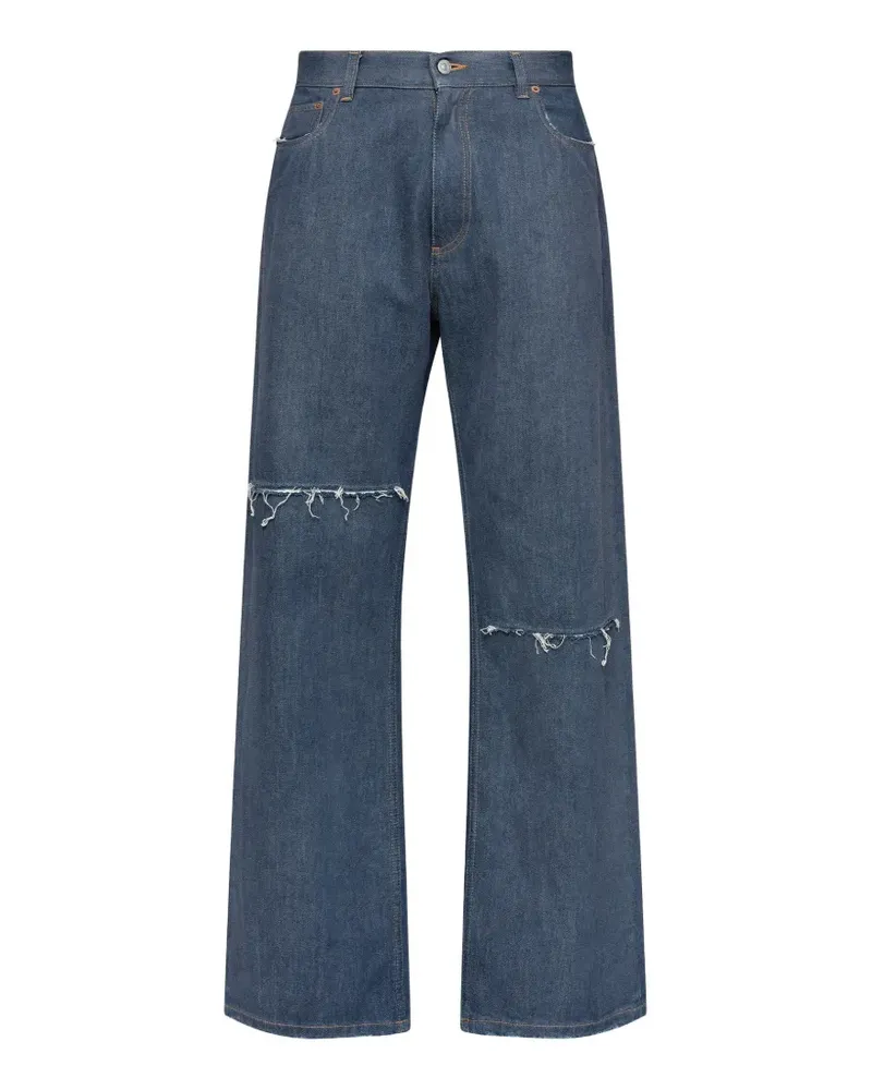 Maison Margiela Jeans mit weitem Bein - Blau Blau