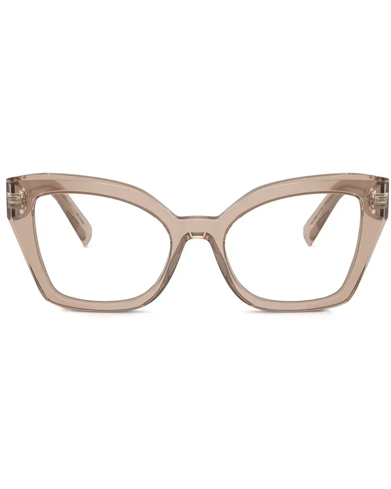 Dolce & Gabbana Brille mit Cat-Eye-Gestell - Nude Nude