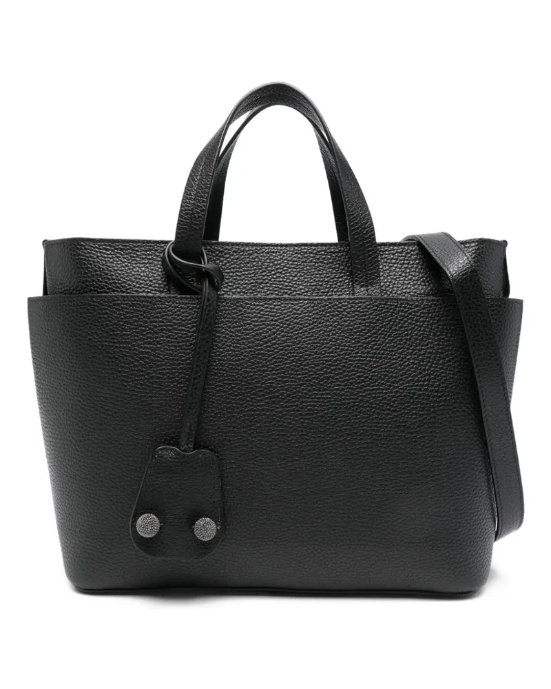 Fabiana Filippi Handtasche aus Leder - Schwarz Schwarz