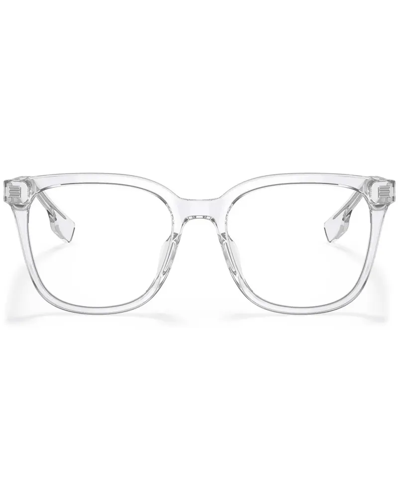 Burberry Brille mit eckigem Gestell - Weiß Weiß