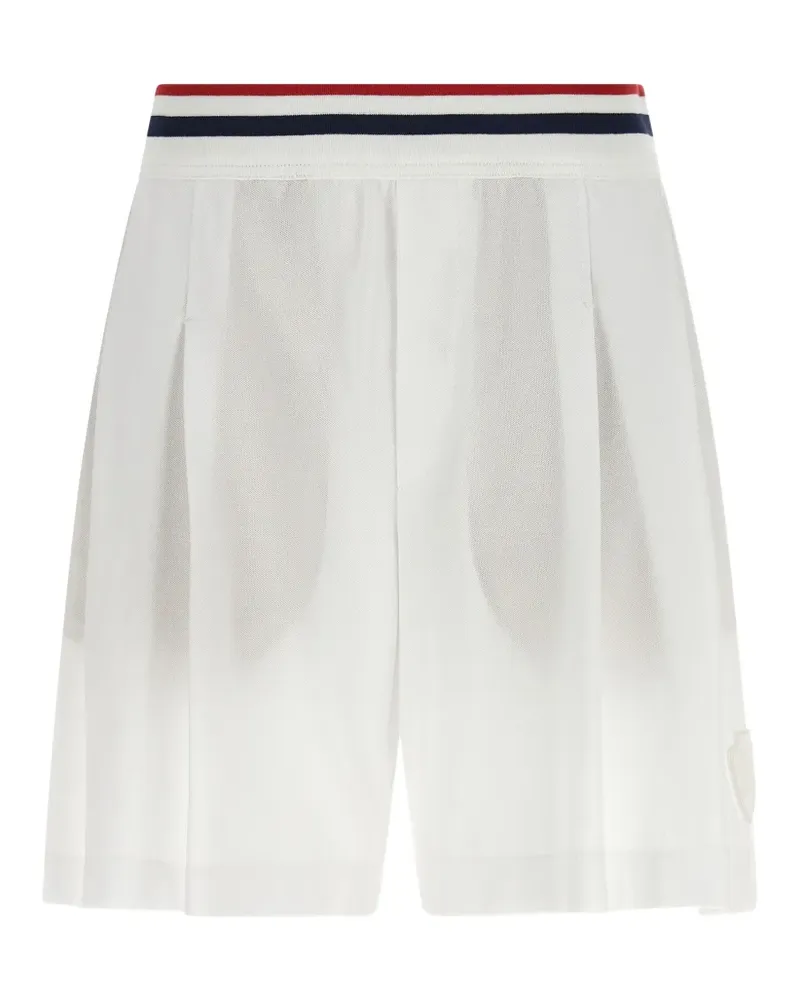 Brunello Cucinelli elasticated-waist shorts - Weiß Weiß