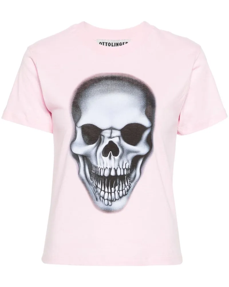 OTTOLINGER T-Shirt aus Bio-Baumwolle mit Print Rosa