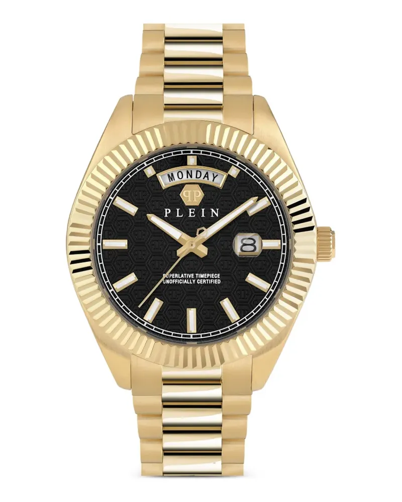 Philipp Plein Date Superlative Armbanduhr 42mm - Schwarz Schwarz