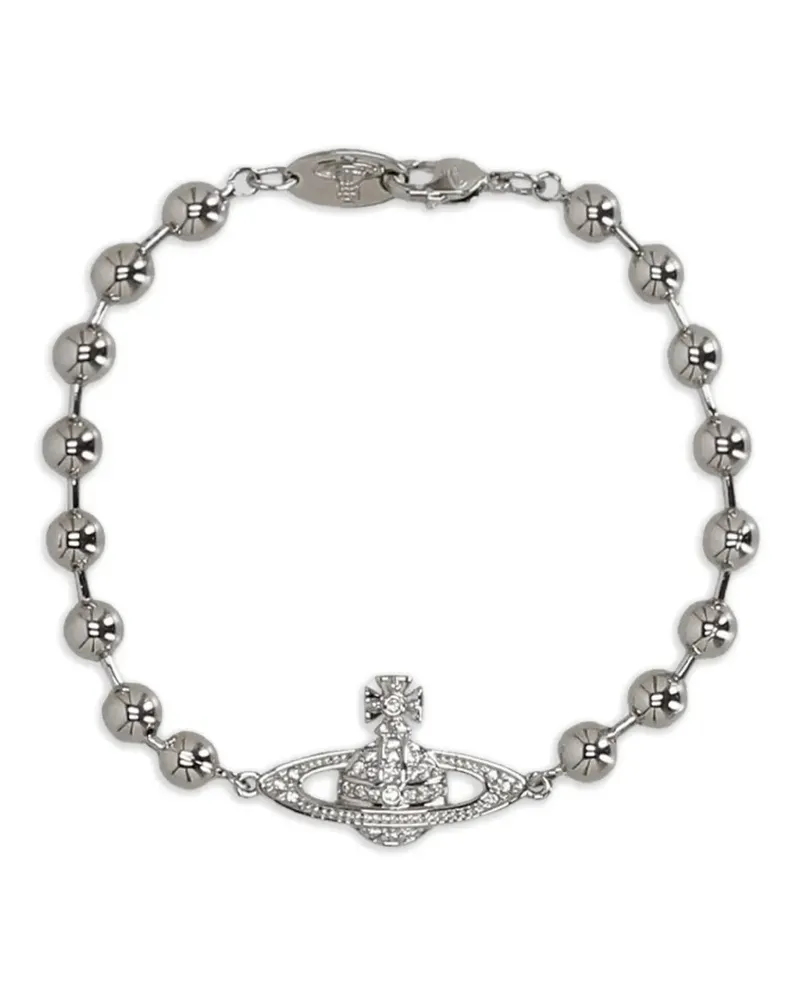 Vivienne Westwood Thames Orb Armband - Silber Silber
